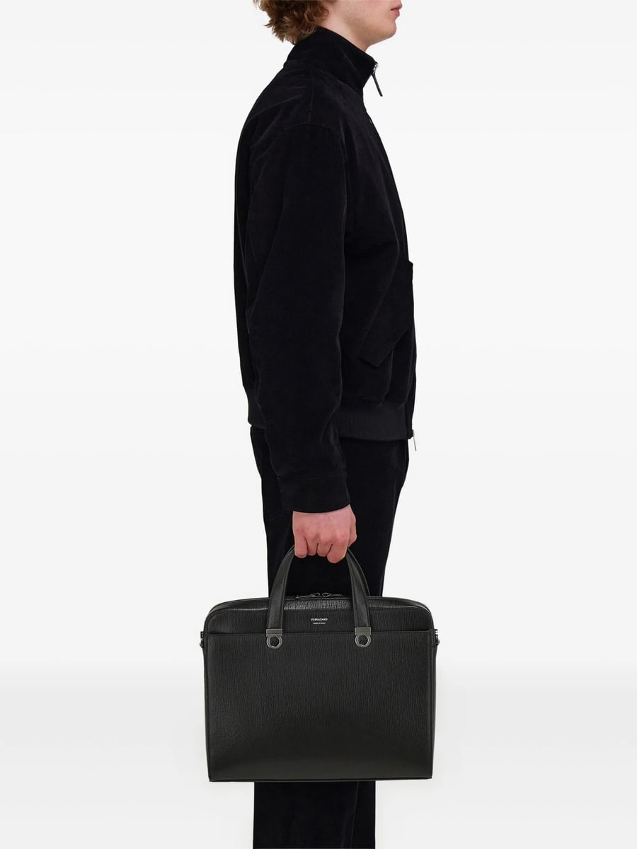 Ferragamo Ferragamo Gancini Briefcase, view 2