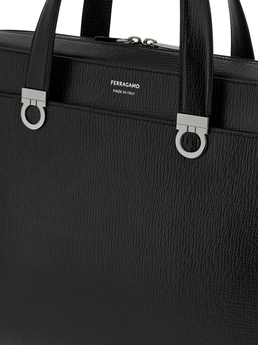 Ferragamo Ferragamo Gancini Briefcase, view 4