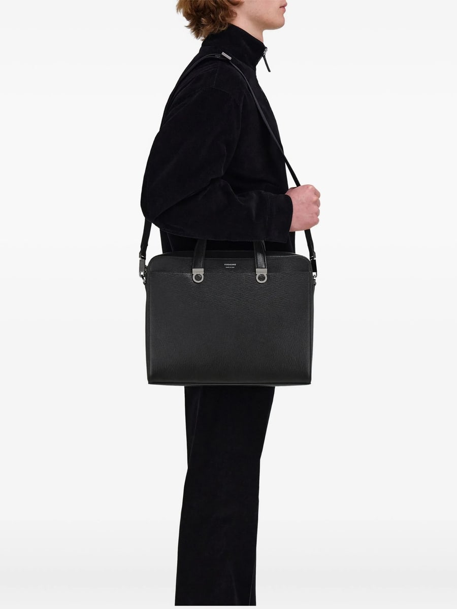 Ferragamo Ferragamo Gancini Briefcase, view 7