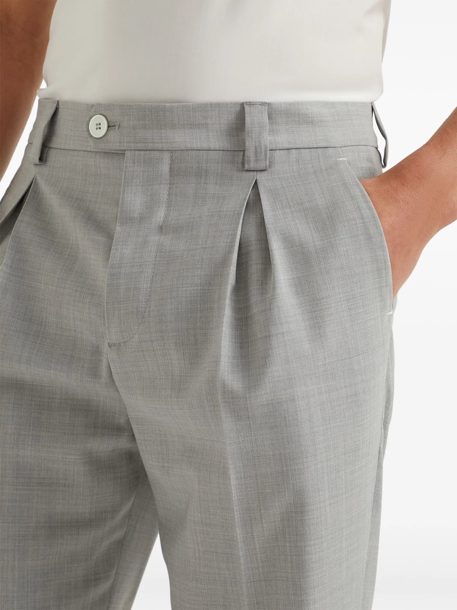 Brunello Cucinelli Brunello Cucinelli Wool Trousers, view 3