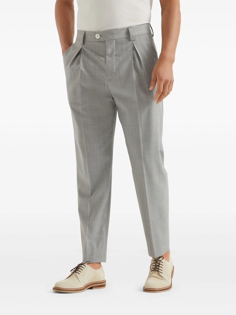Brunello Cucinelli Brunello Cucinelli Wool Trousers, view 4