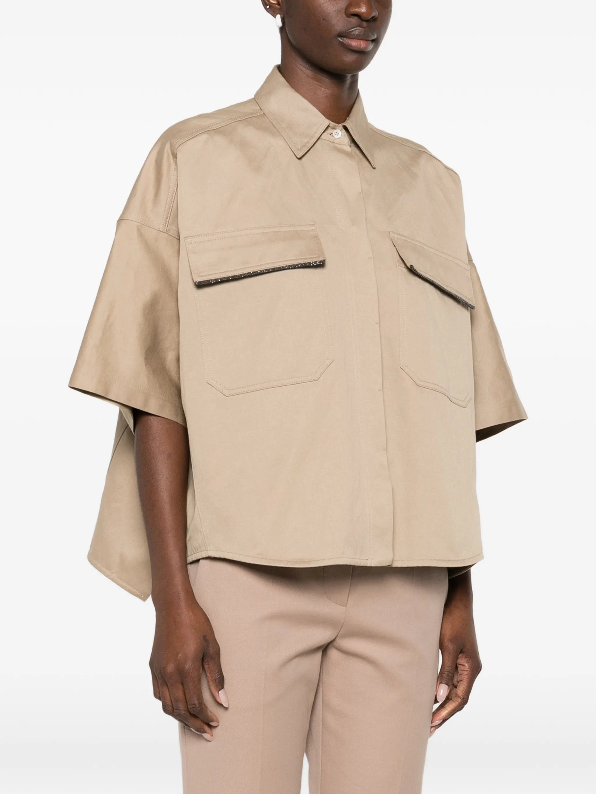 Brunello Cucinelli Brunello Cucinelli Pocket Shirt, view 2