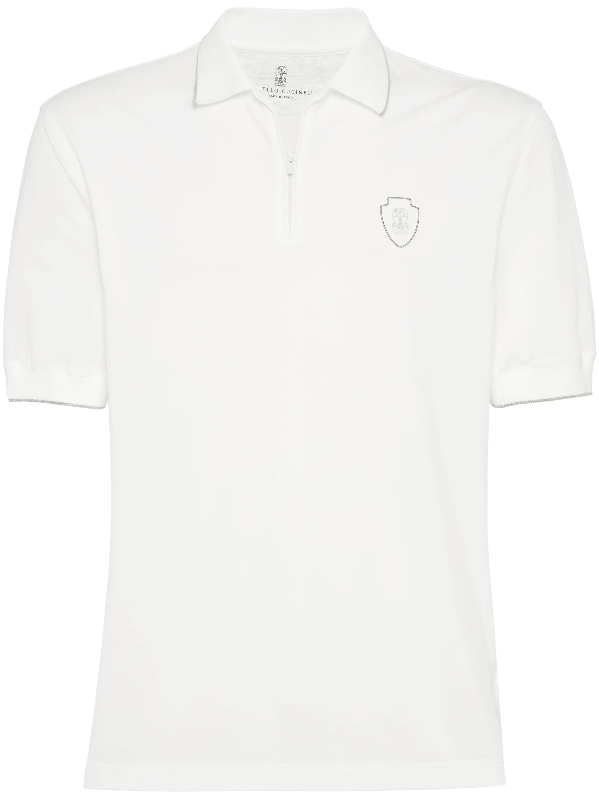 Brunello Cucinelli Brunello Cucinelli Cotton Logo-tennis Polo Shirt