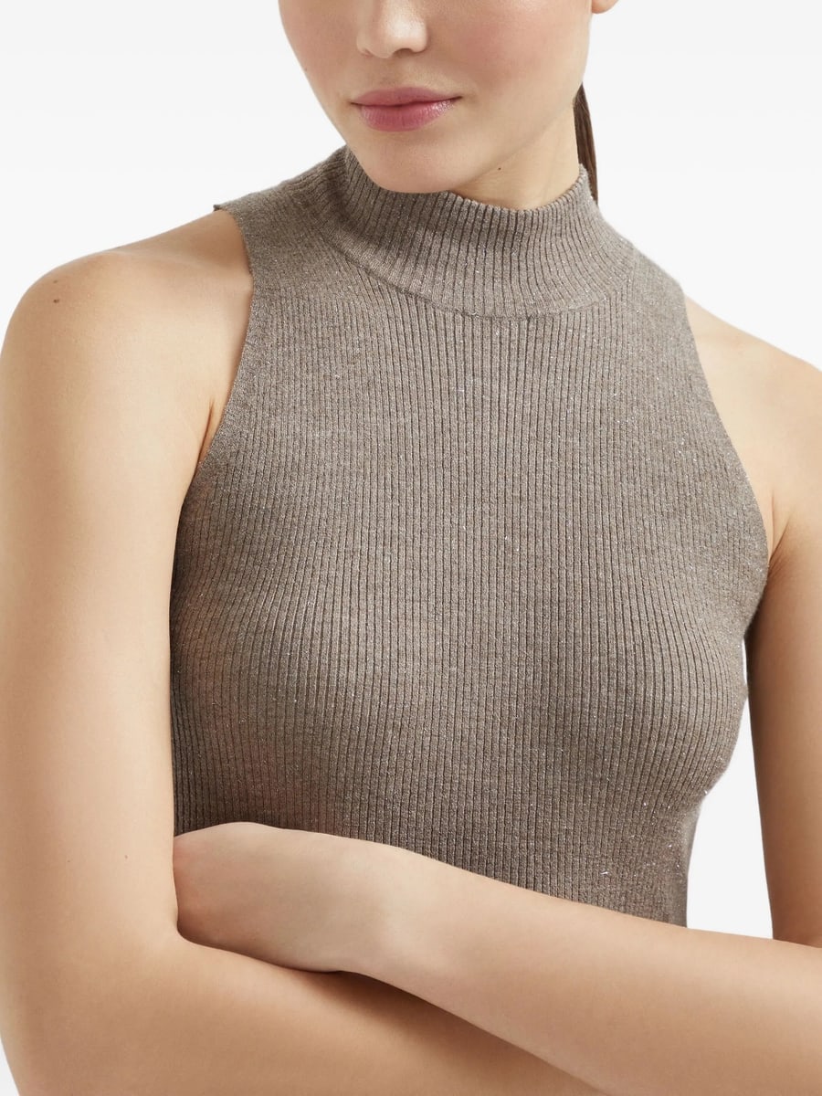 Brunello Cucinelli Brunello Cucinelli Knitted Top, view 5