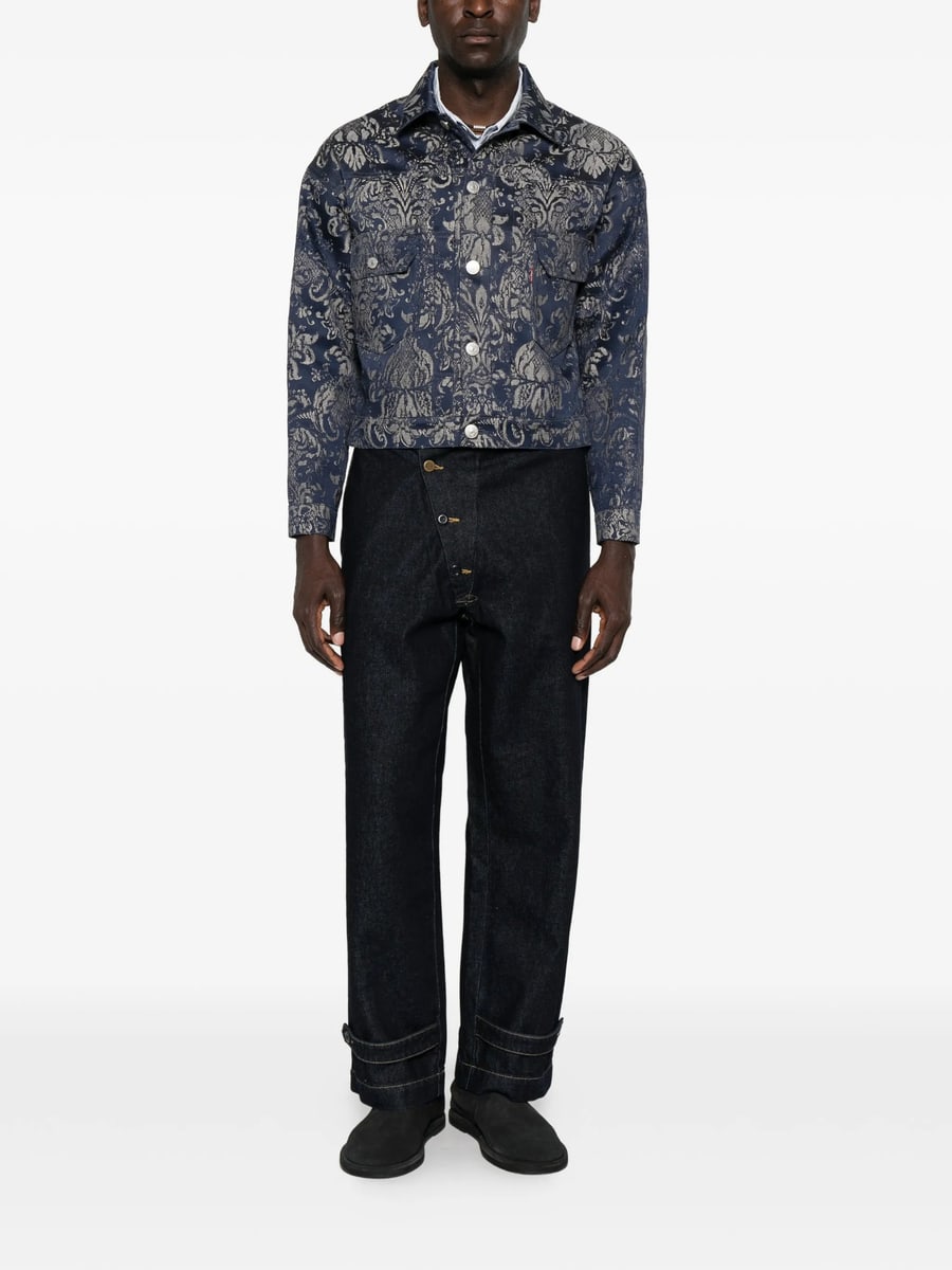 Junya Watanabe Junya Watanabe X Levi's Buttoned Denim Jacket, view 2