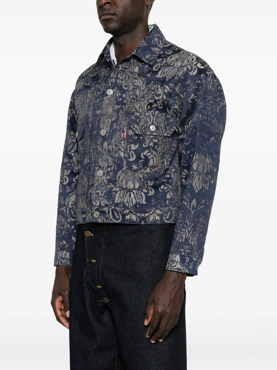 Junya Watanabe Junya Watanabe X Levi's Buttoned Denim Jacket, view 5
