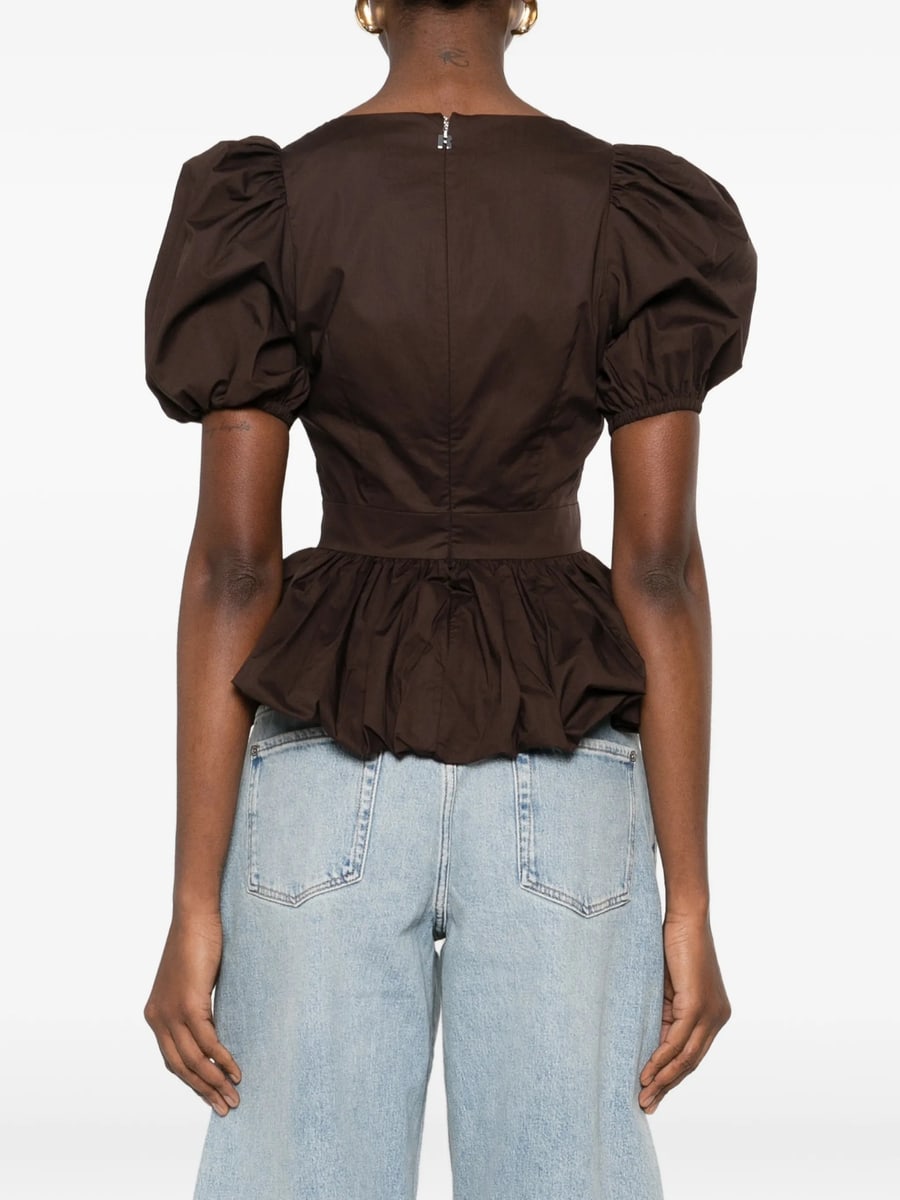 Rotate Rotate Puff-sleeve Top, view 3