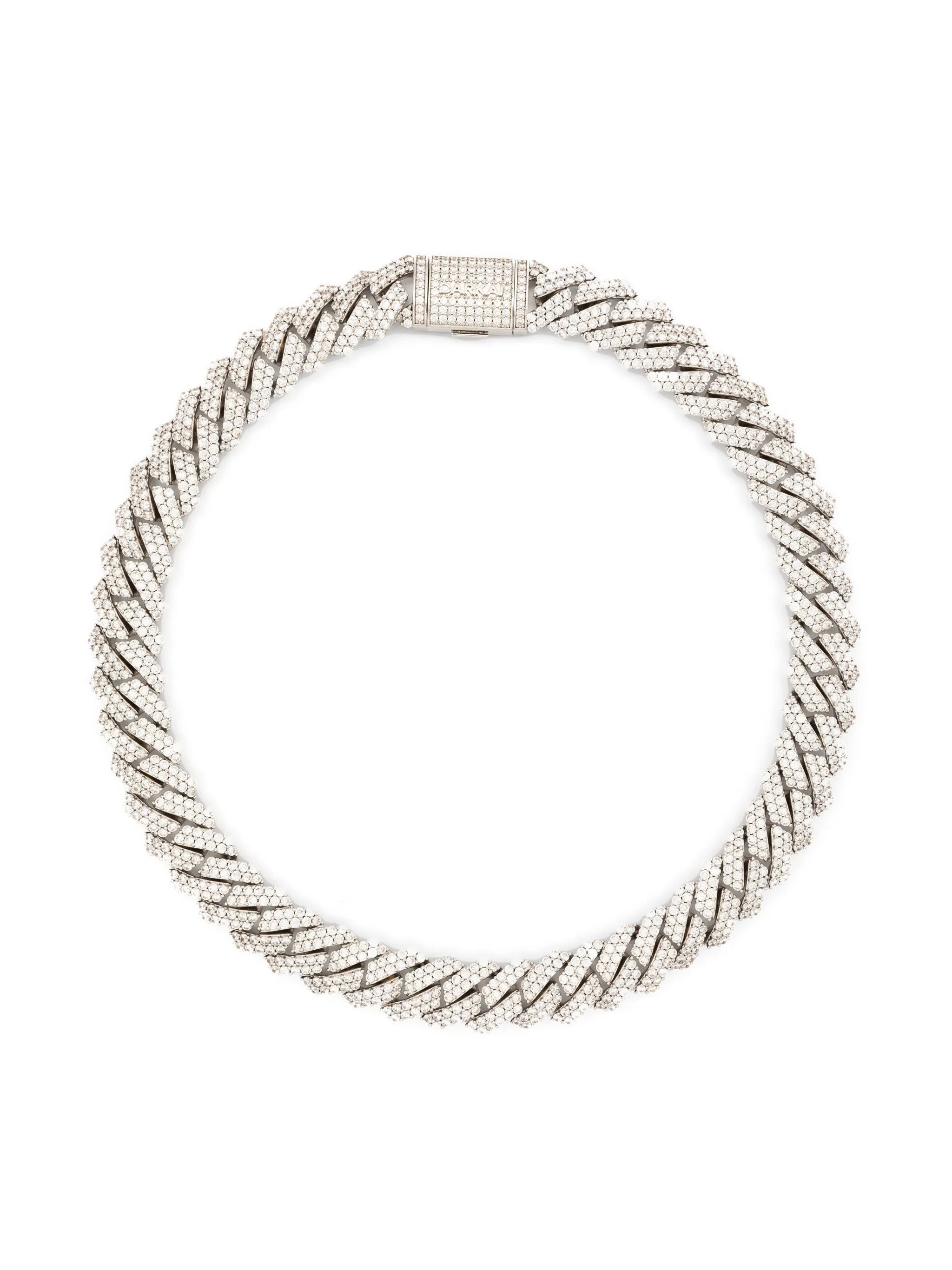 Darkai Darkai Cuban Embellished Choker Necklace