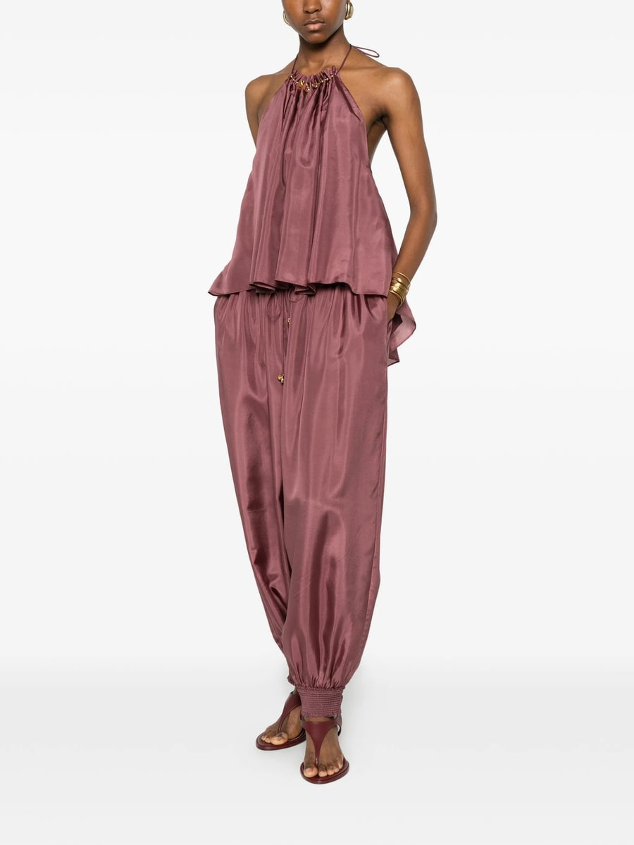Zimmermann Zimmermann Aster Bead-embellishment Blouse, view 4