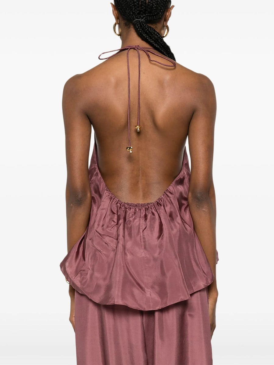 Zimmermann Zimmermann Aster Bead-embellishment Blouse, view 5