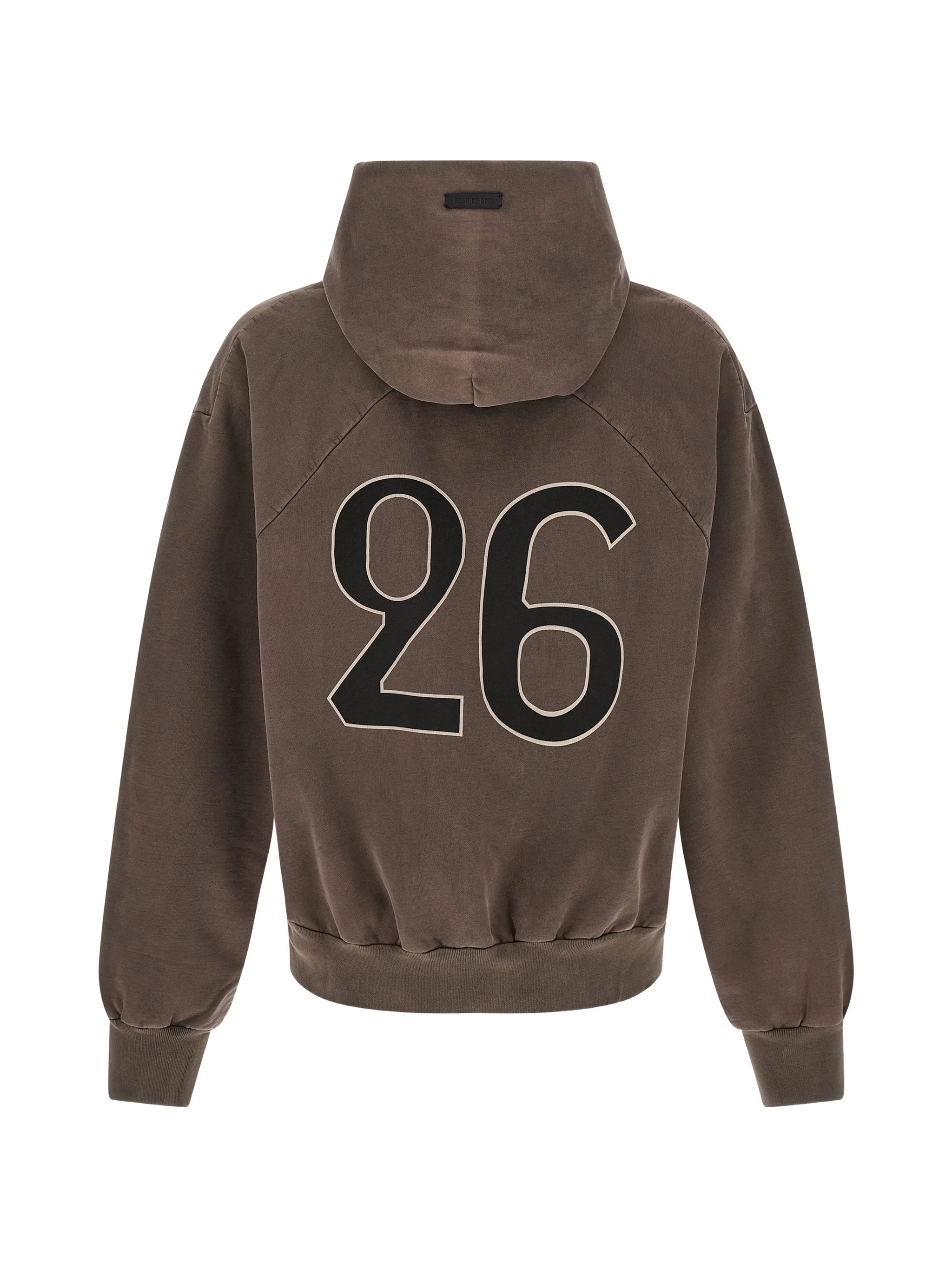 Fear of God Fear Of God Graphic-print Raglan-sleeve Hoodie, view 2