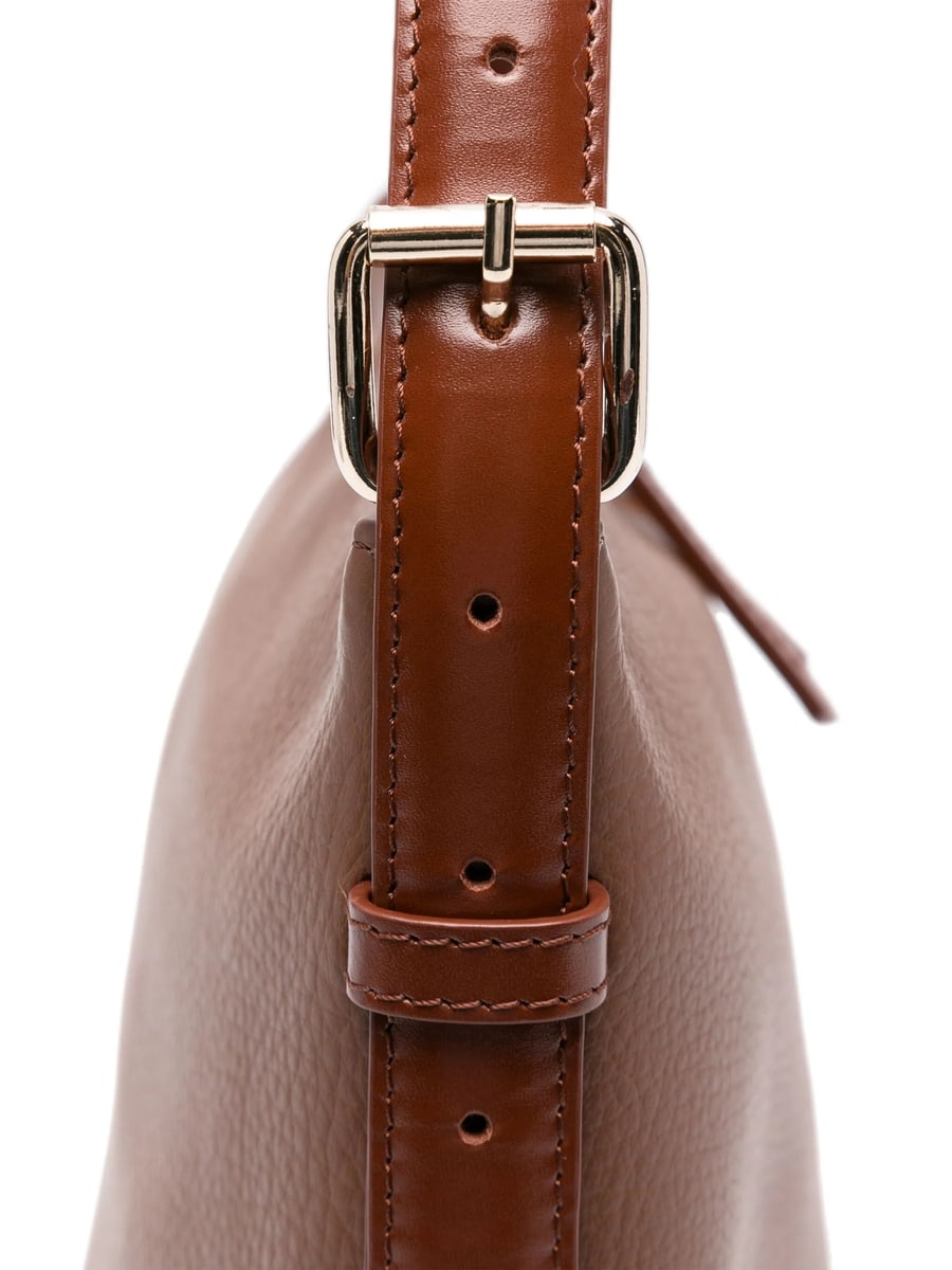 A.P.C. A.p.c. Vera Grained Leather Shoulder Bag, view 5