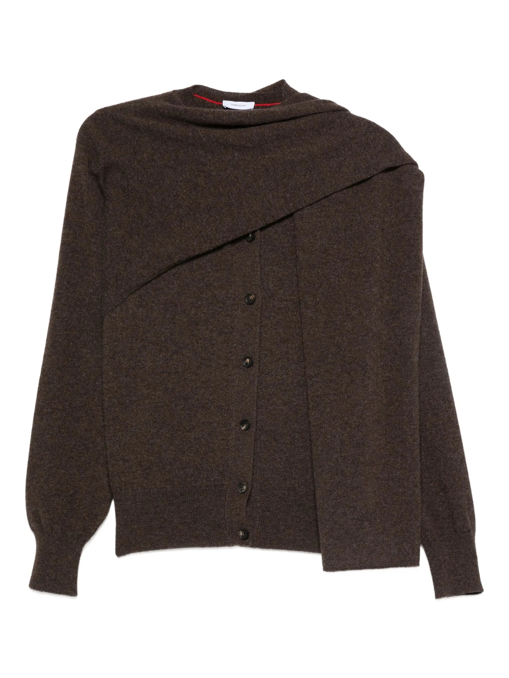 Ferragamo Ferragamo Scark-detail Cardigan