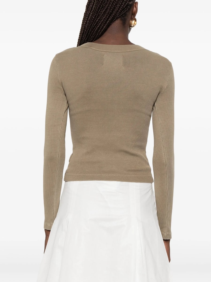 Citizens Of Humanity Citizens Of Humanity Ribbed-knit Top, view 5