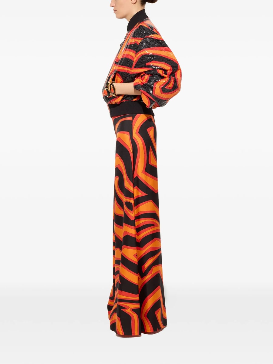 Pucci Pucci Labirinto-print Bomber Jacket, view 2