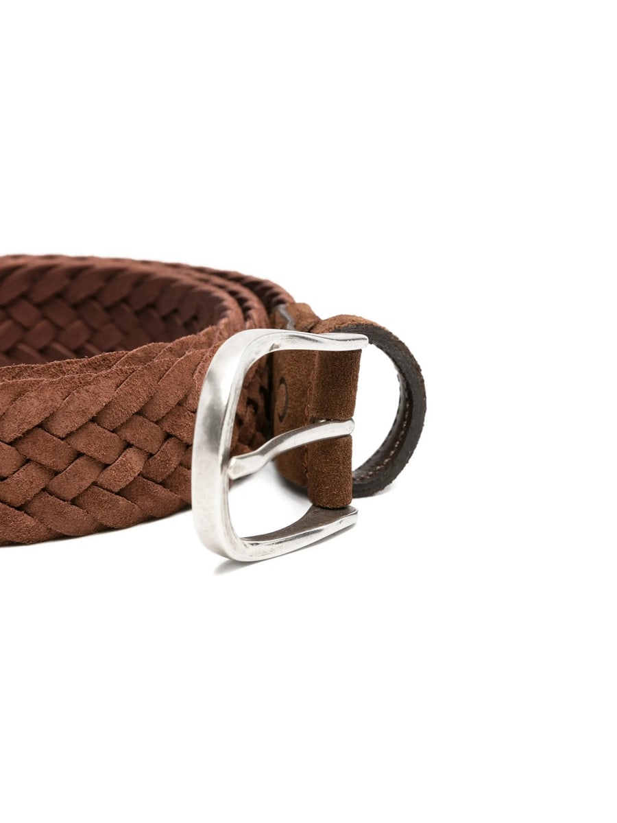 Eraldo Eraldo Braided Suede Belt, view 2