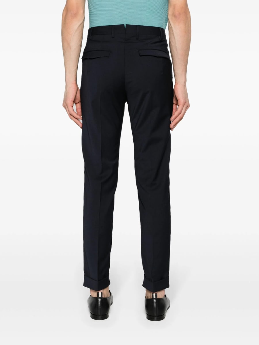 PT Torino Pt Torino Travel Mid-rise Tapered Trousers, view 3