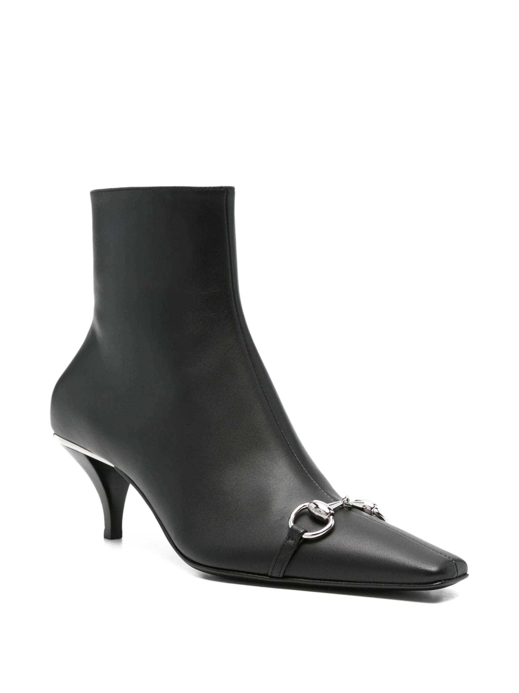 Gucci Gucci Vittoria Horsebit Pointed-toe Boots, view 2