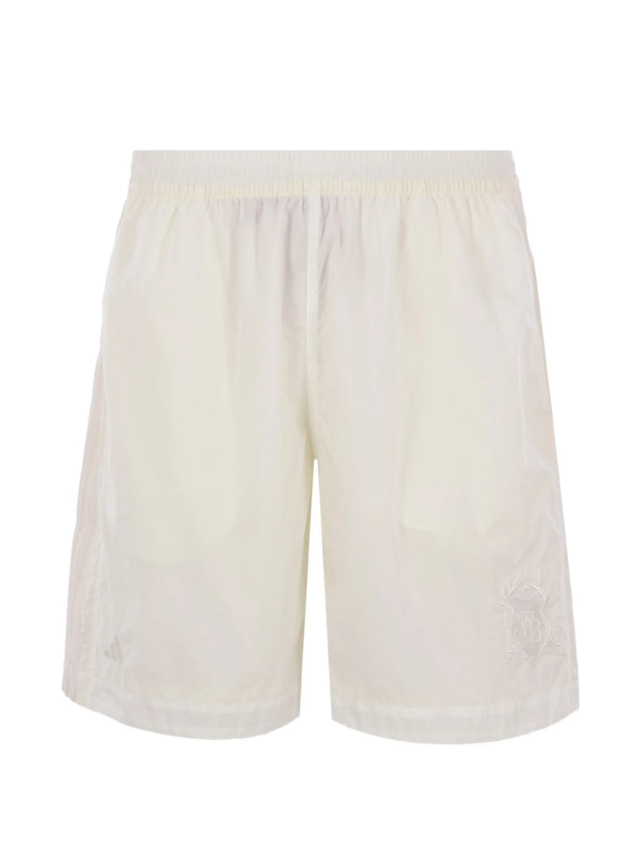 Adidas X Wales Bonner Adidas X Wales Bonner Logo-embroidered Elasticated Shorts