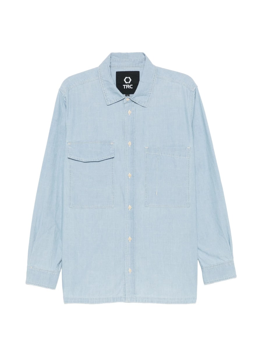 Trc Trc Patch-pocket Long-sleeve Shirt