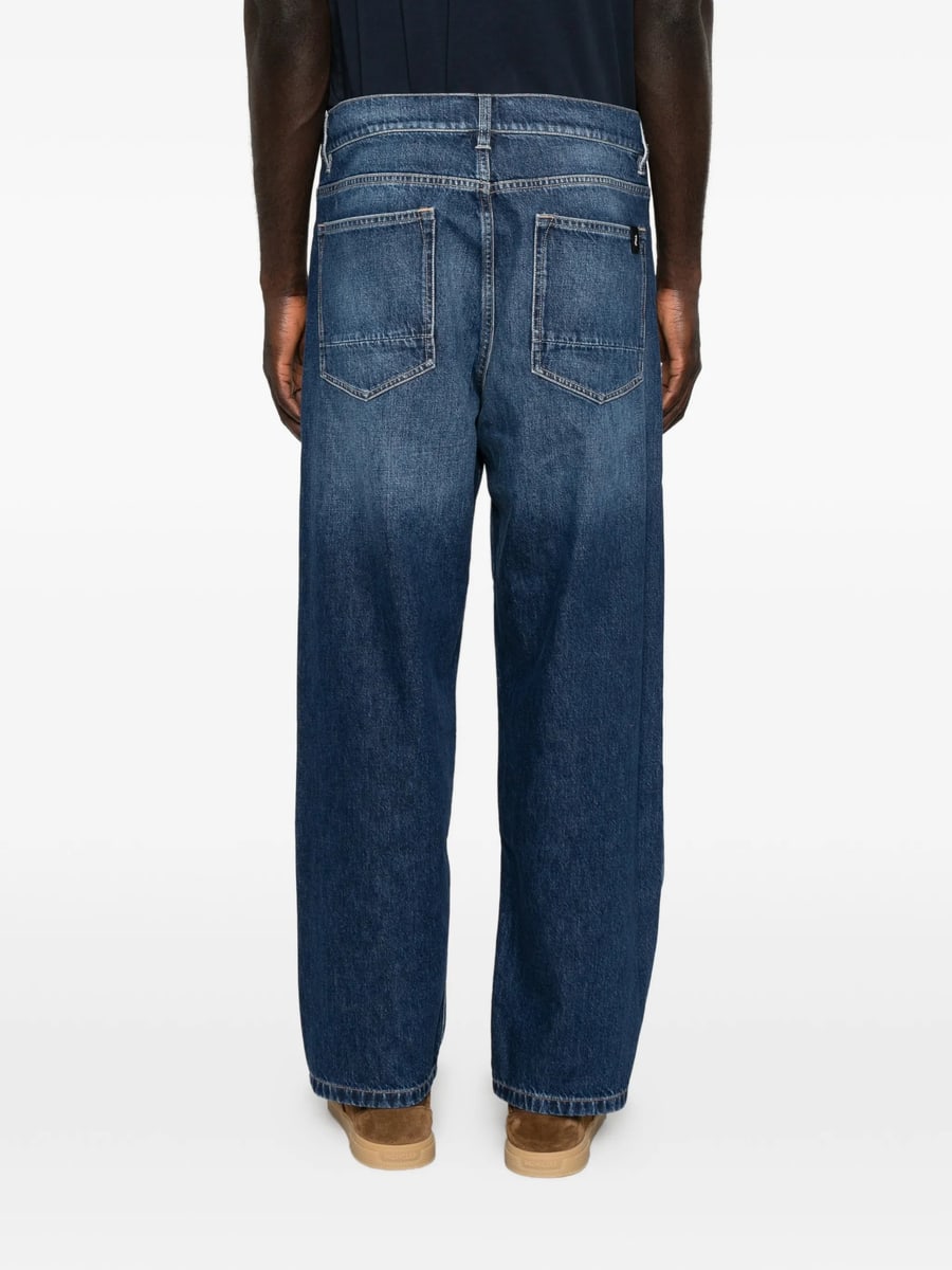 Trc Trc Faded Five-pocket Jeans, view 3