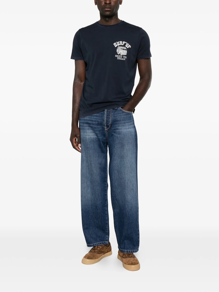 Trc Trc Faded Five-pocket Jeans, view 4