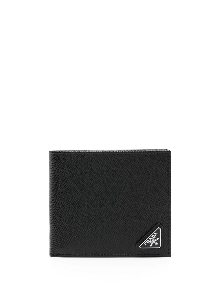 Prada Prada Saffiano Logo Wallet