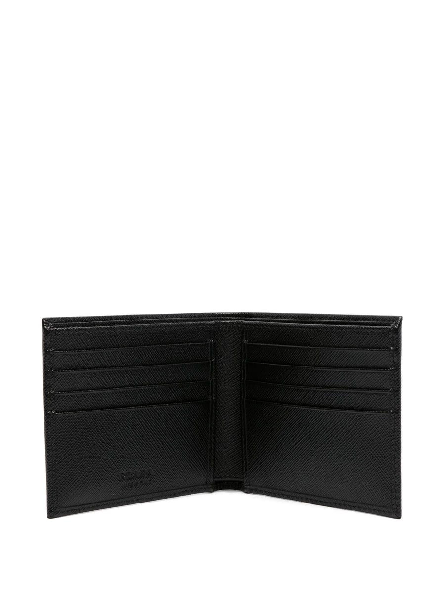 Prada Prada Saffiano Logo Wallet, view 3