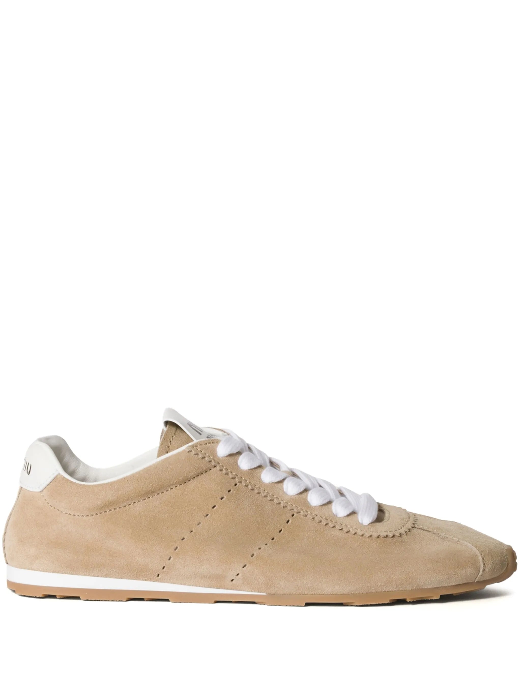 Miu Miu Miu Miu Plume Suede Sneakers