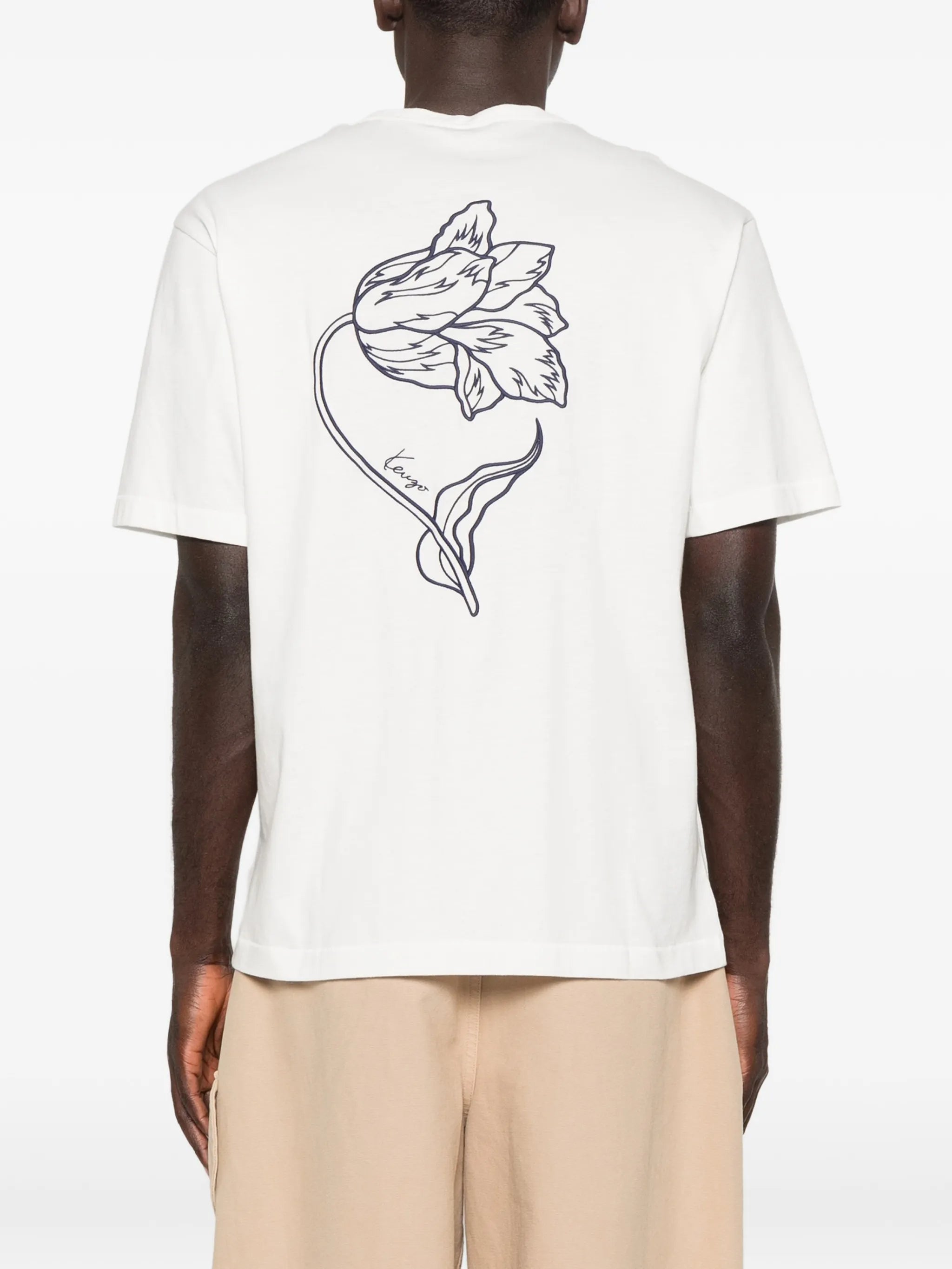 Kenzo Kenzo Floral-print T-shirt, view 2