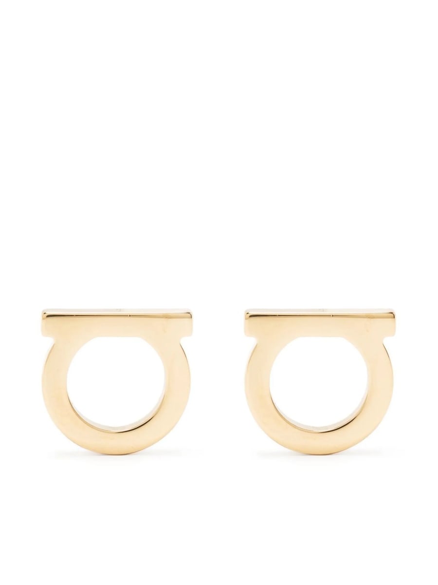 Ferragamo Ferragamo Gancini Stud Earrings