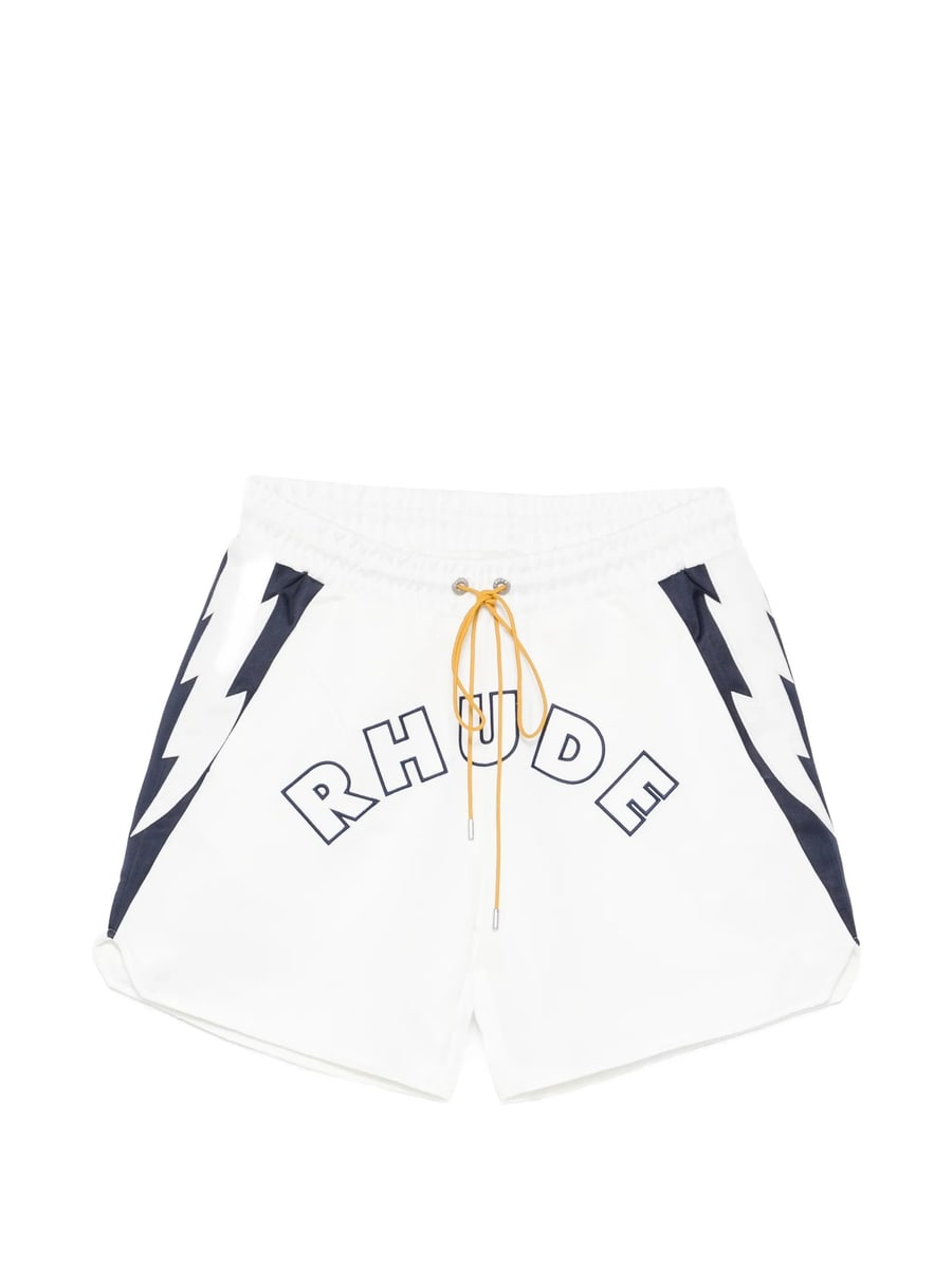 Rhude Rhude Logo-print Drawstring Shorts
