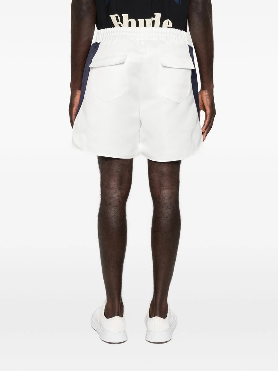 Rhude Rhude Logo-print Drawstring Shorts, view 4