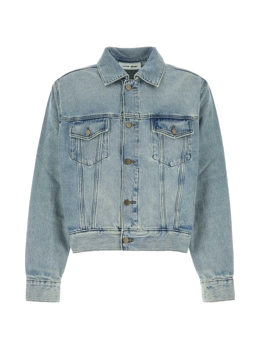 Fear of God Essentials Fear Of God Essentials Essentials Logo-patch Denim Jacket