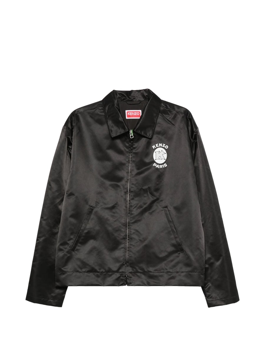 Kenzo Kenzo Logo-print Satin Jacket
