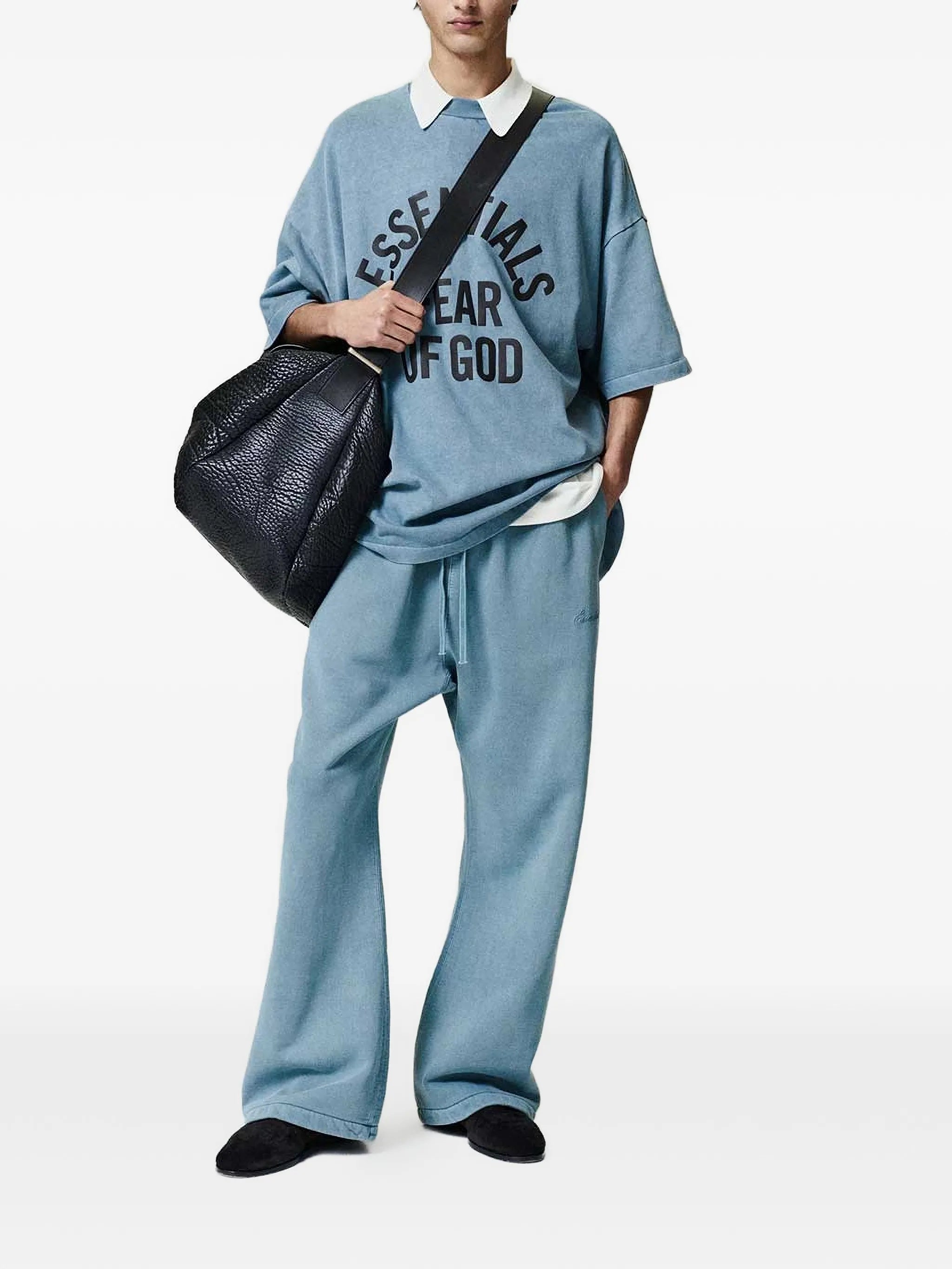 Fear of God Essentials Fear Of God Essentials Signature Classic Flared Track Pants, view 2
