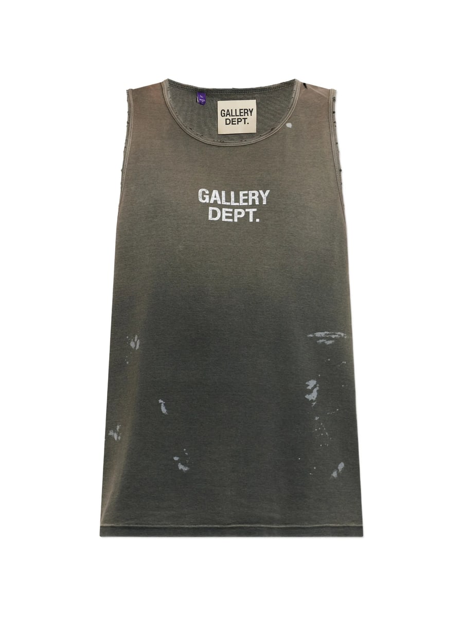 Gallery Dept. Gallery Dept. Logo-print Distressed Vest