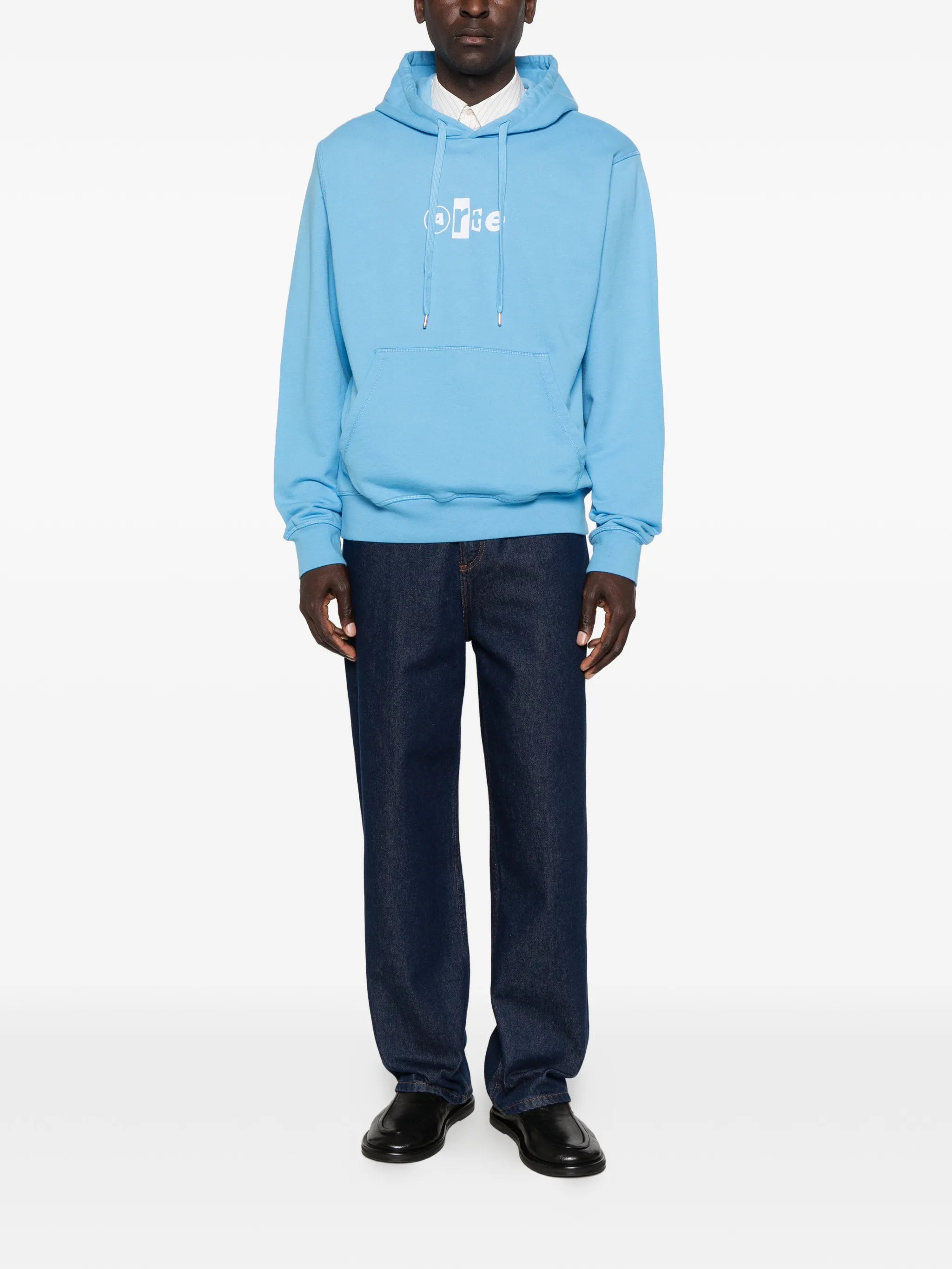 Arte Antwerp Arte Antwerp Logo-print Drawstring Hoodie, view 2
