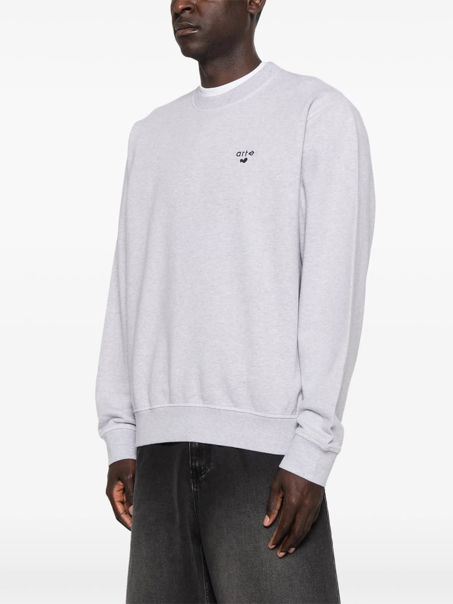 Arte Antwerp Arte Antwerp Logo-embroidered Sweater, view 4