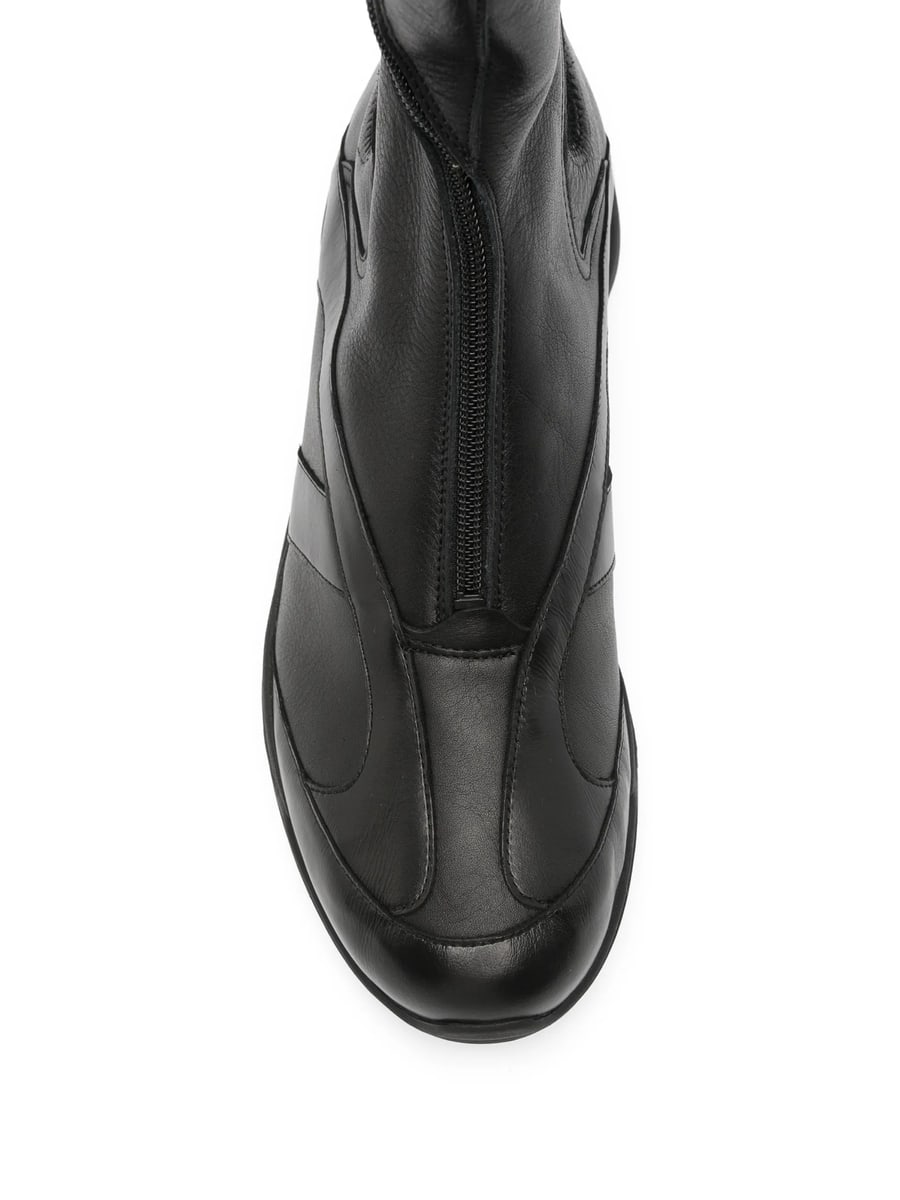 Our Legacy Our Legacy Panelled Zip Boots, view 2