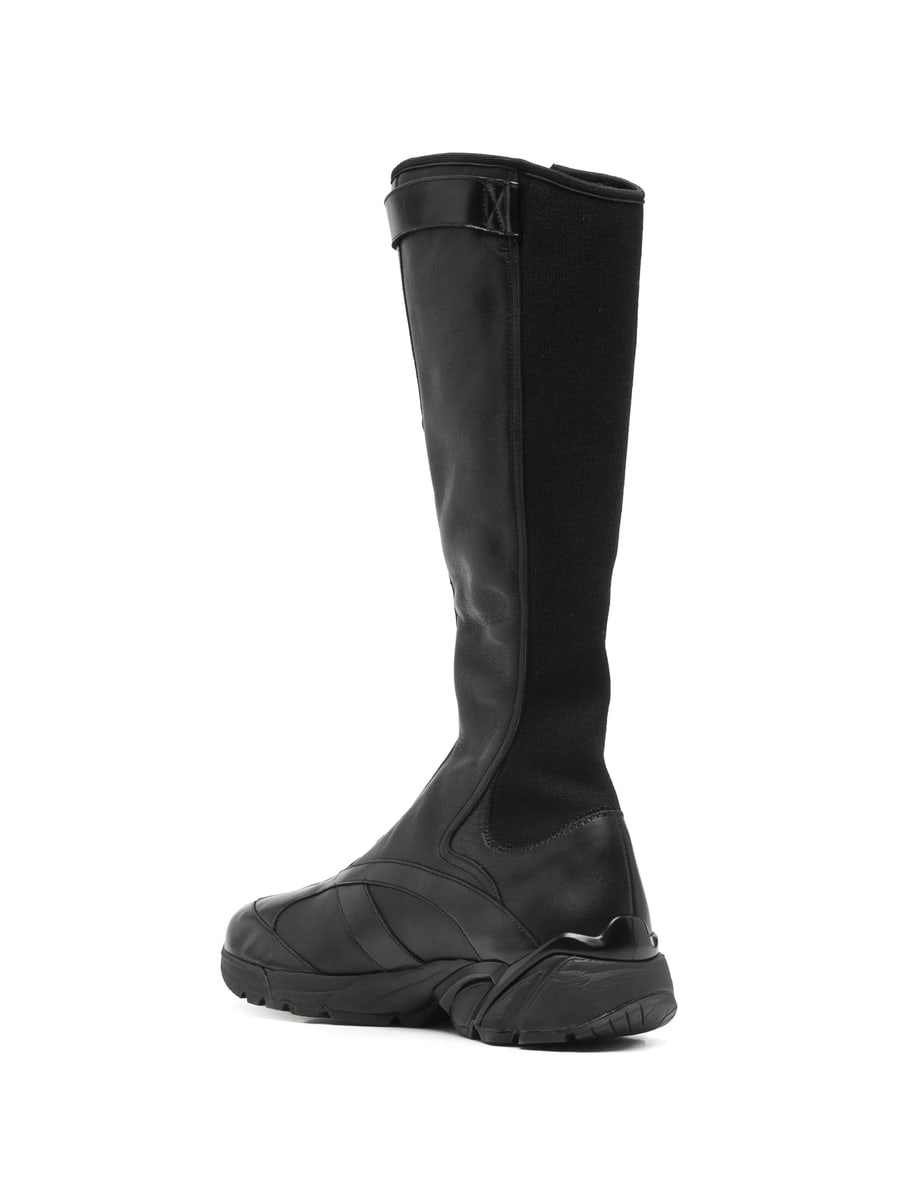 Our Legacy Our Legacy Panelled Zip Boots, view 3