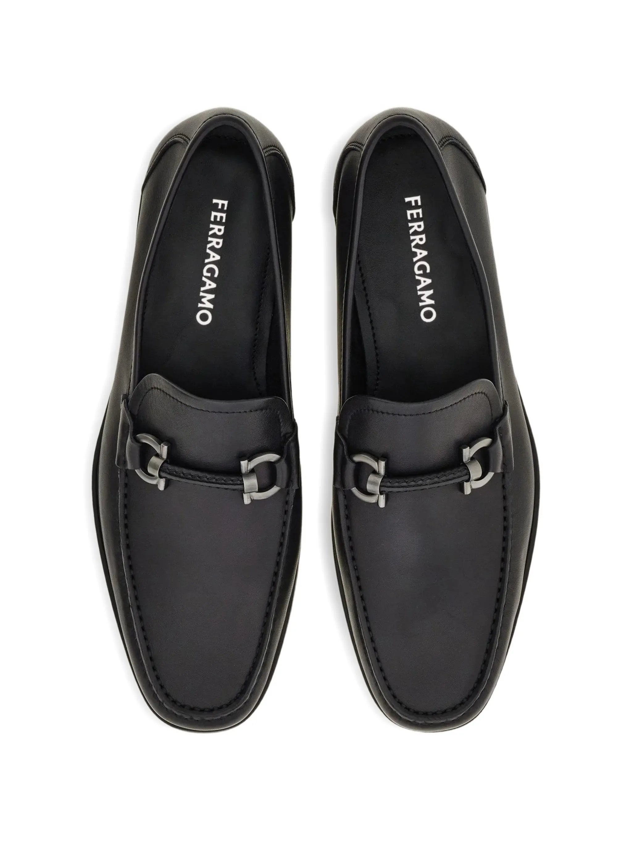 Ferragamo Ferragamo Gancini Ornament Loafers, view 2