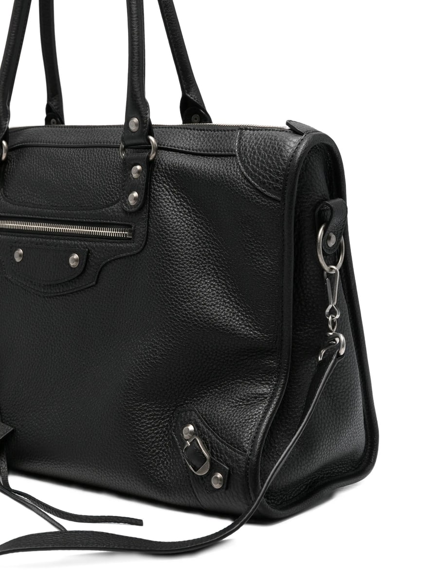 Balenciaga Balenciaga Large Le City Business Grained-leather Holdall Bag, view 2