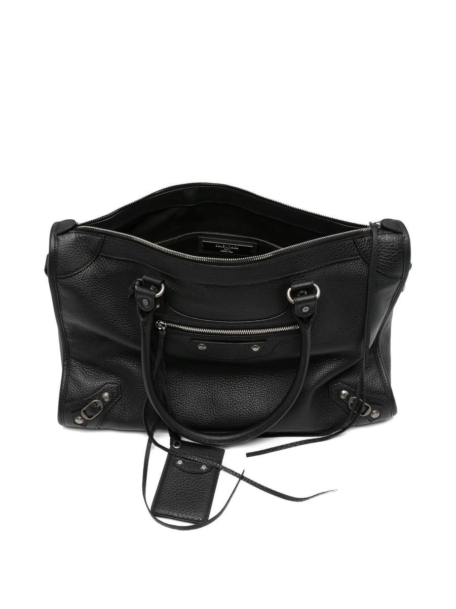 Balenciaga Balenciaga Large Le City Business Grained-leather Holdall Bag, view 3