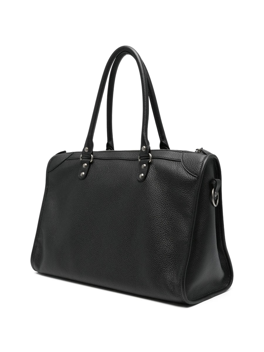 Balenciaga Balenciaga Large Le City Business Grained-leather Holdall Bag, view 5