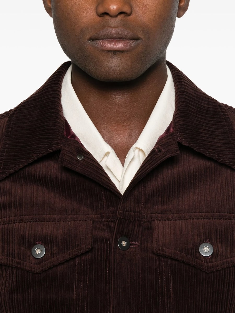 Tonywack Tonywack Buttoned Corduroy Jacket, view 5