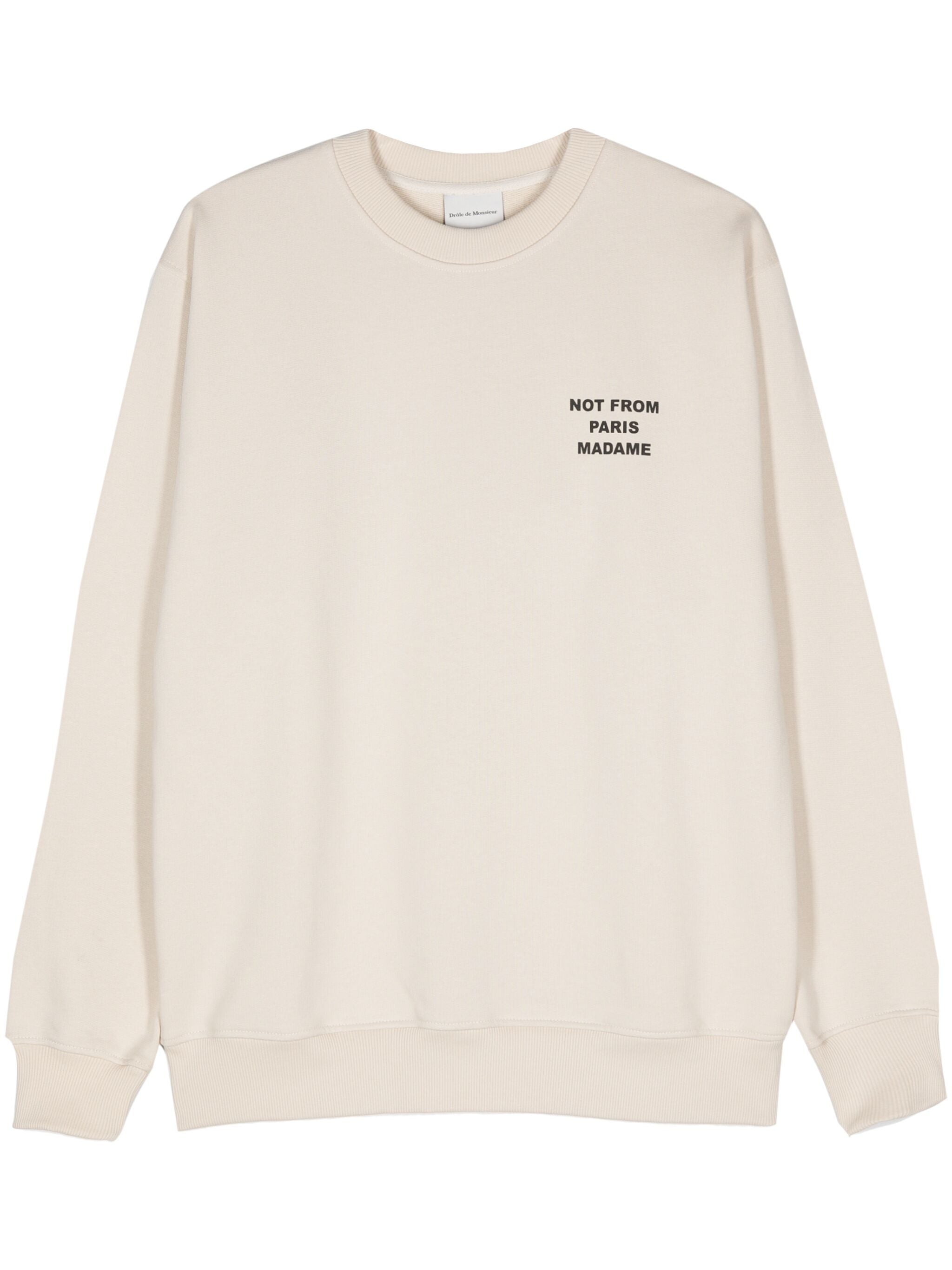 Drole De Monsieur Drole De Monsieur Le Sweatshirt Slogan Top