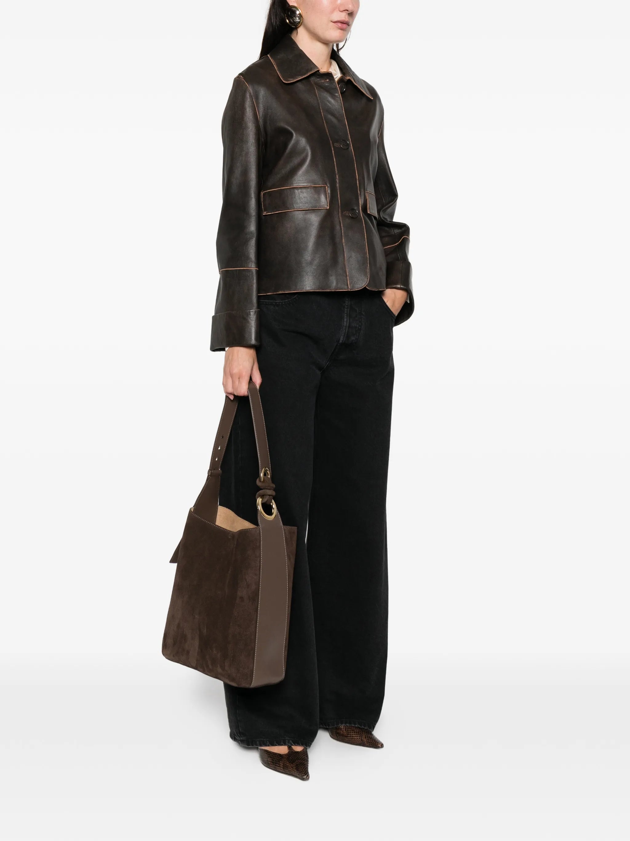 Anya Hindmarch Anya Hindmarch Knot Detail Tote Bag, view 2