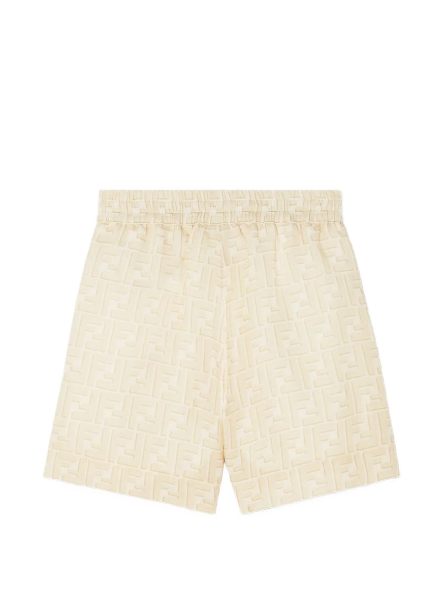 Fendi Fendi FF-logo Jacquard Shorts, view 2