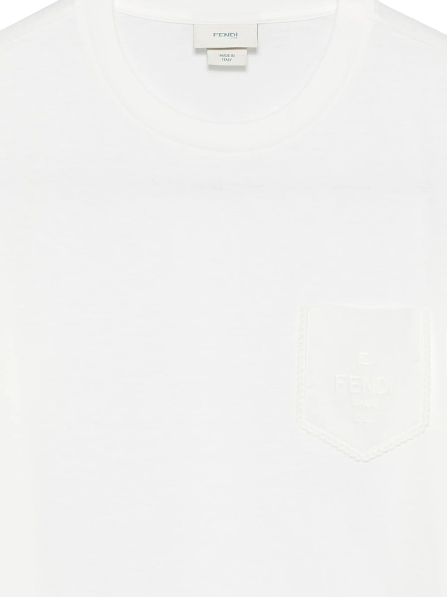 Fendi Fendi Patch-pocket T-shirt, view 2